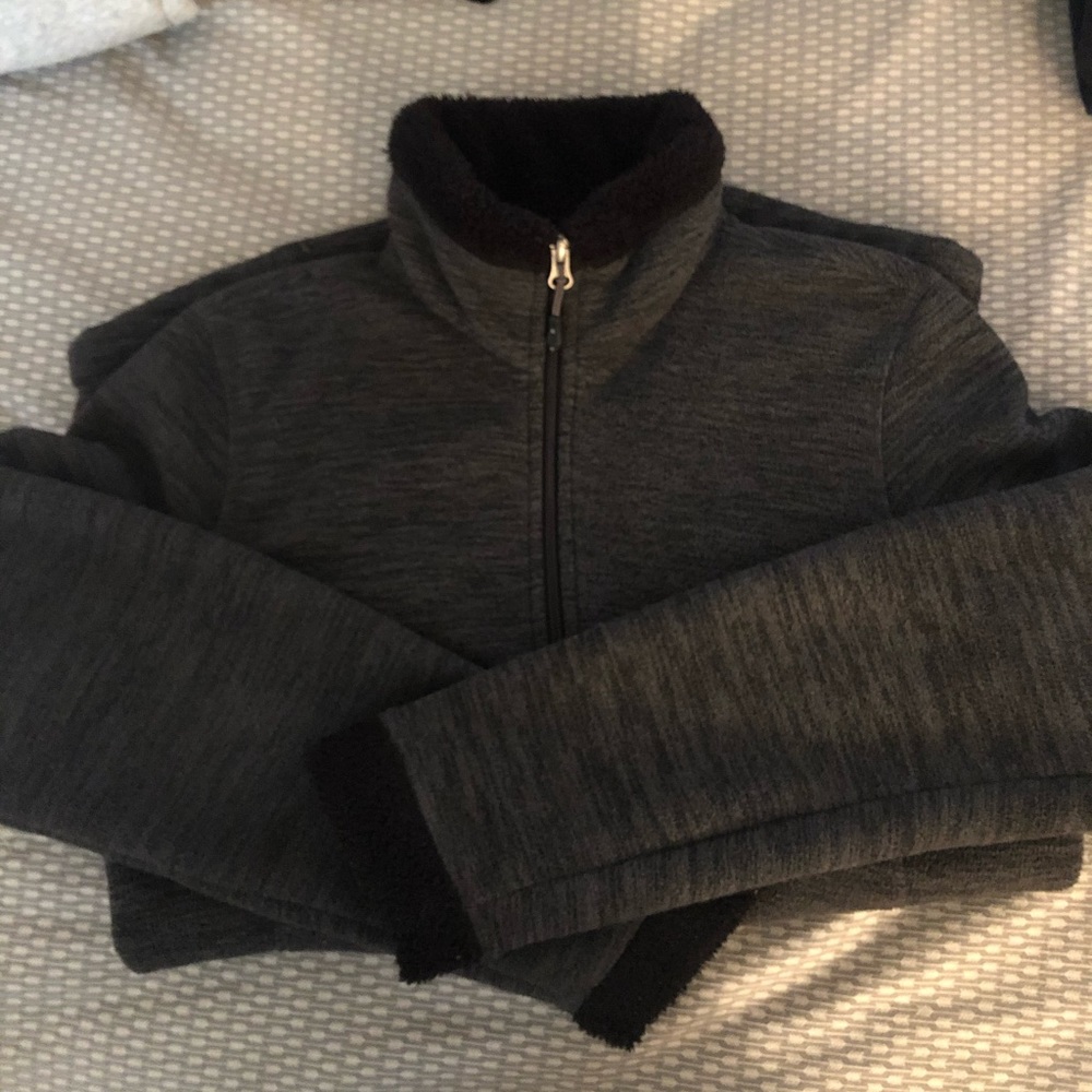 Furry coat , lightly worn